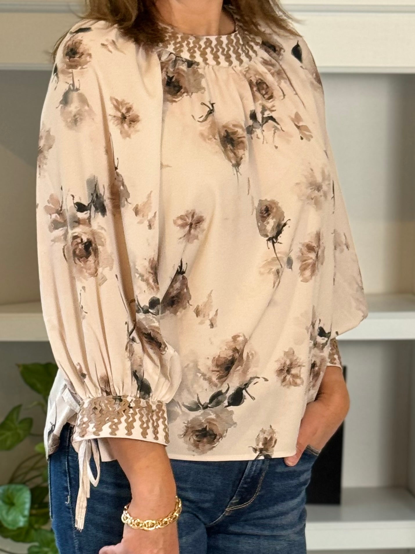 Floral Elegance Blouse