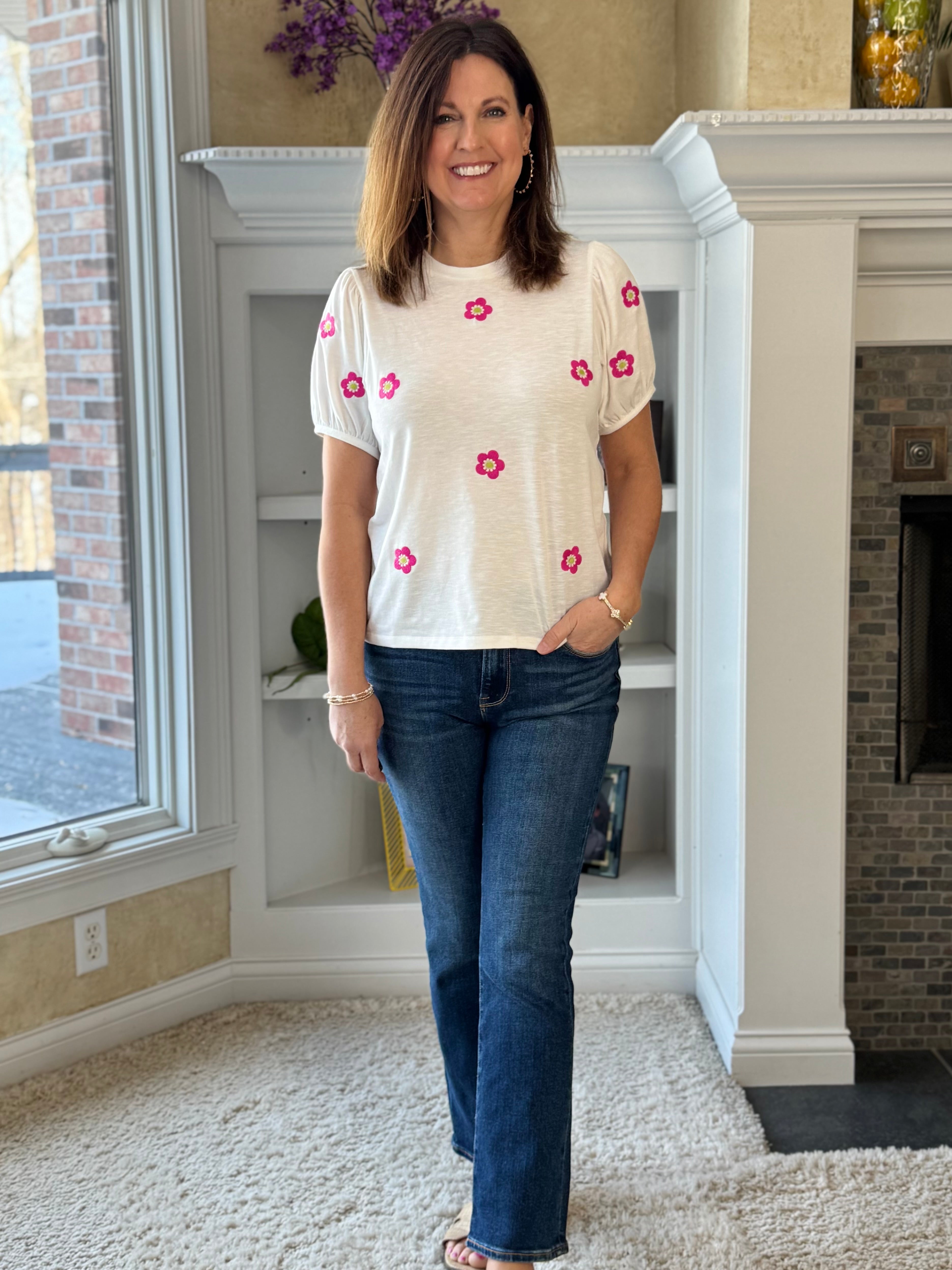 THML Whimsy Embroidered Top