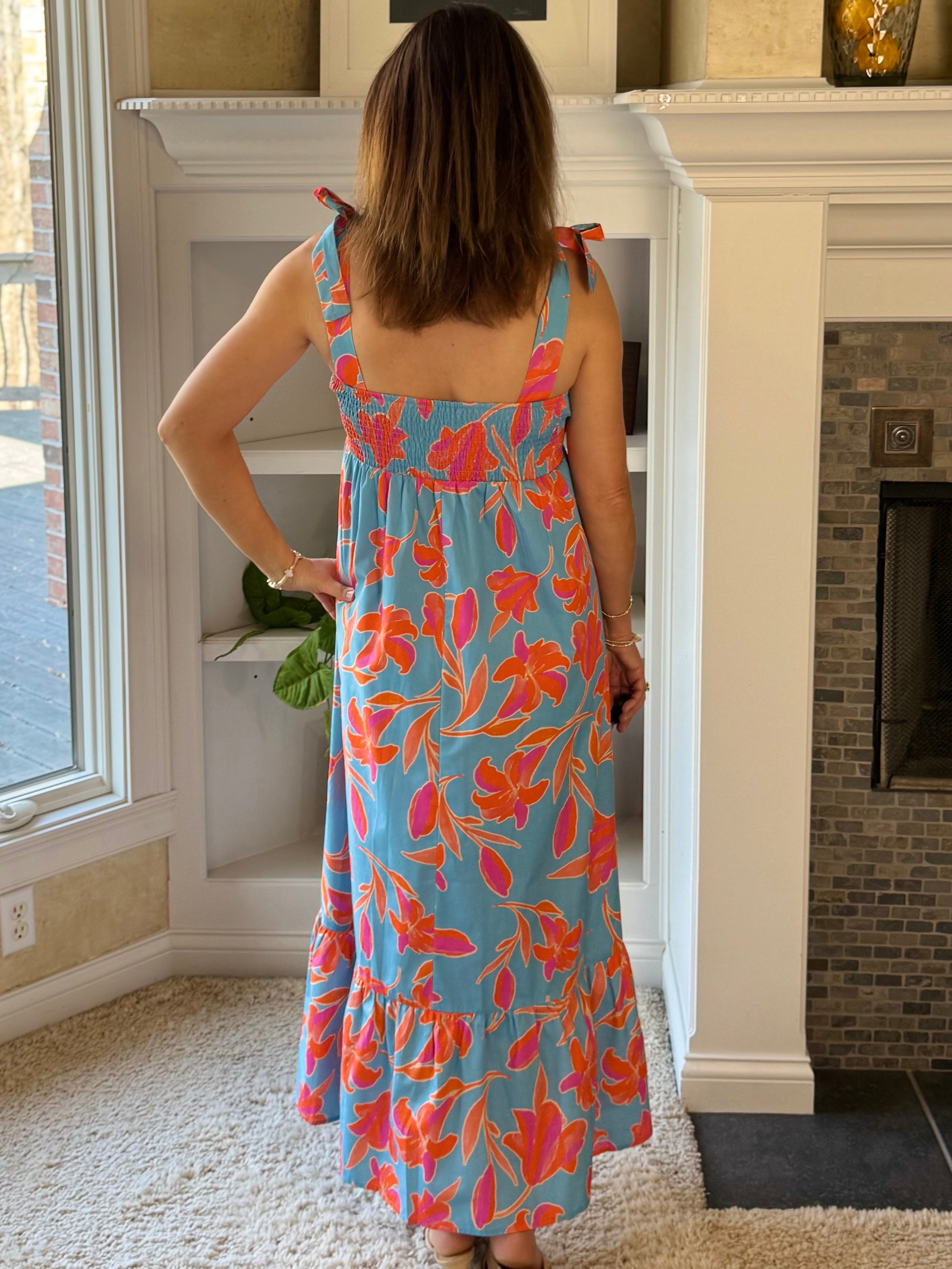 THML Island Glow Maxi Dress