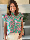 THML Watermelon Flutter Top