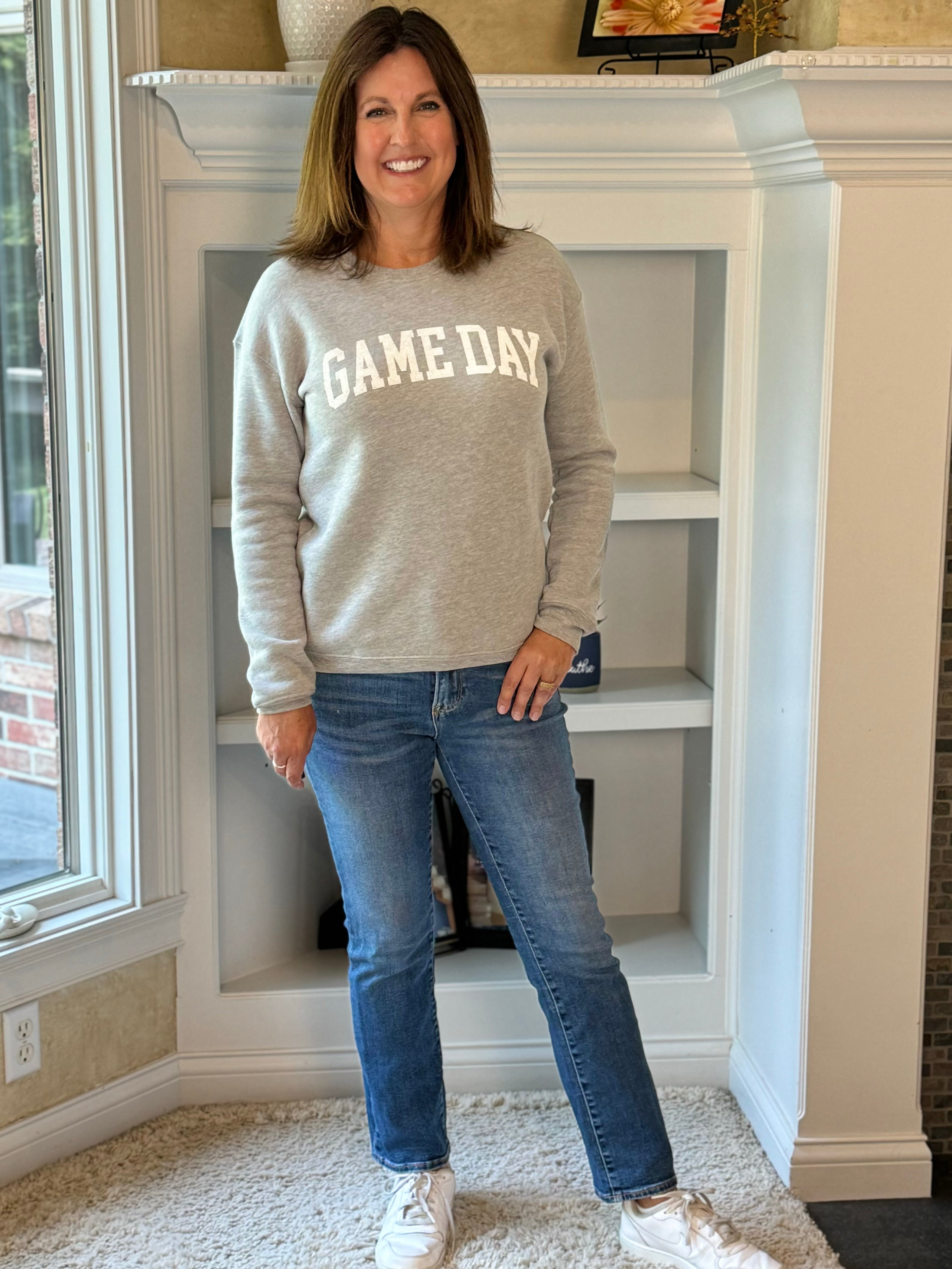 Game Day Sweatshirt - Light Gray