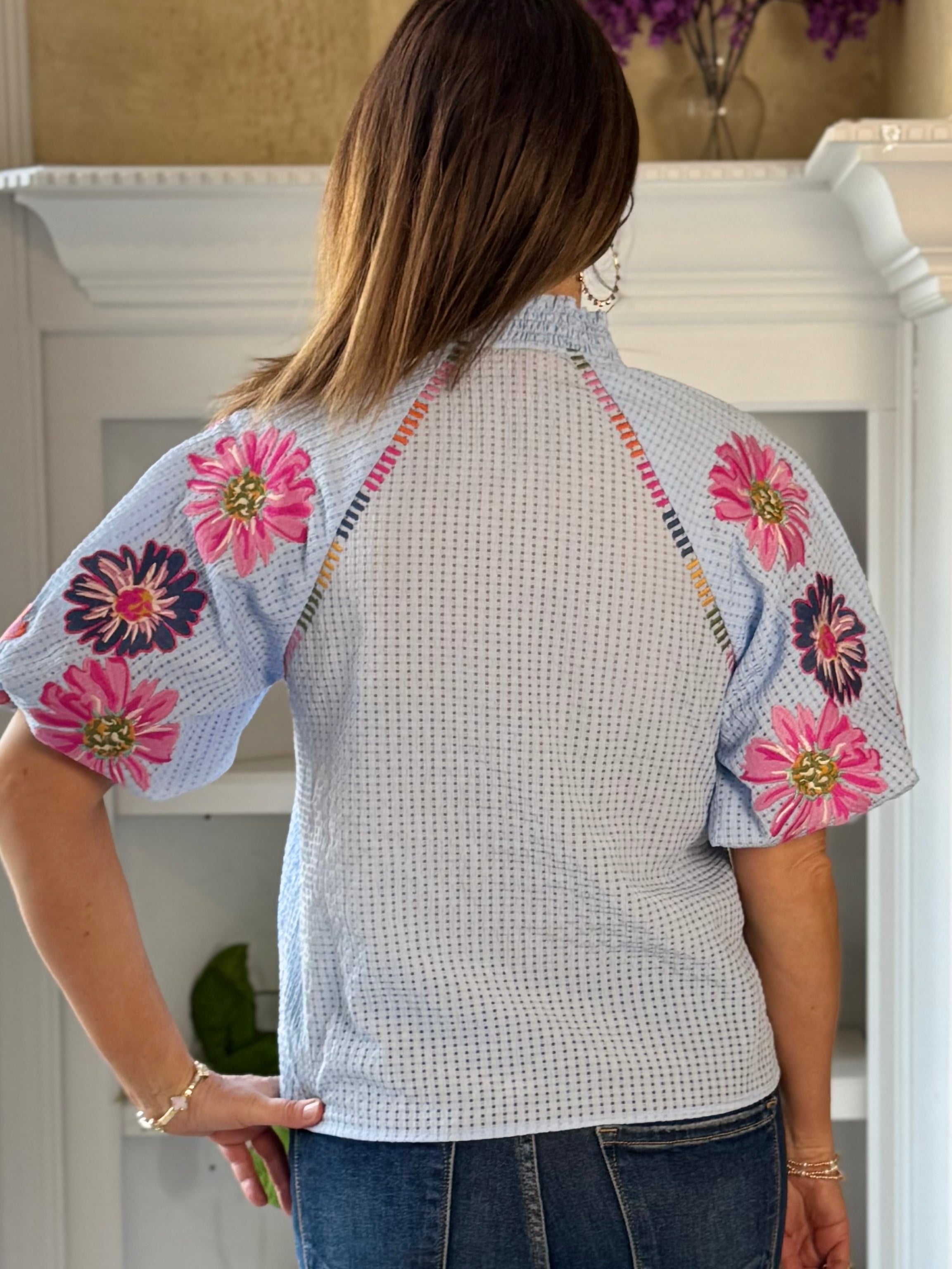 THML Floral Fiesta Top