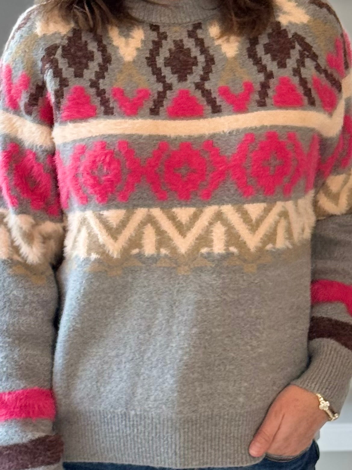 THML Cozy Cascade Sweater