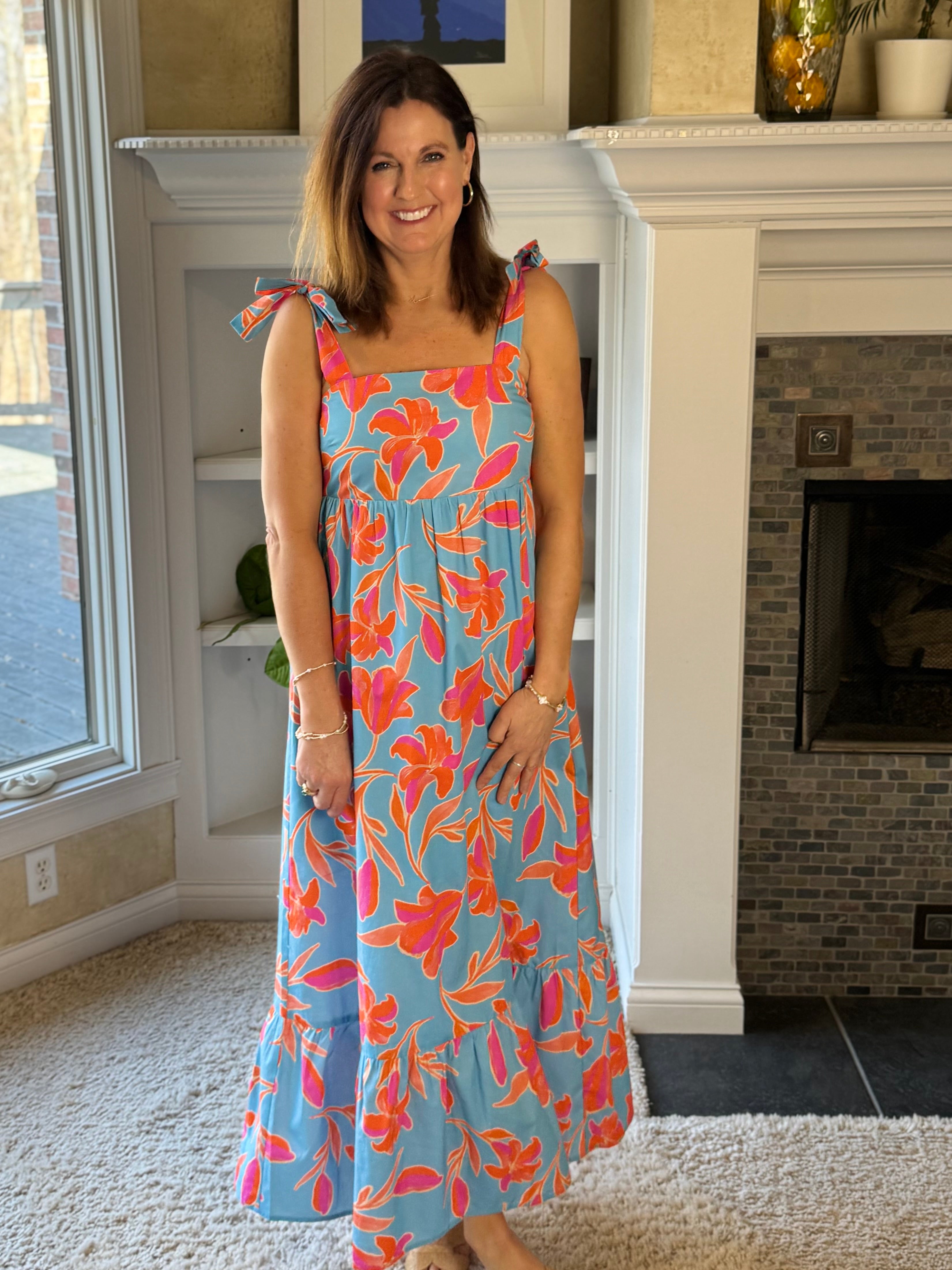 THML Island Glow Maxi Dress