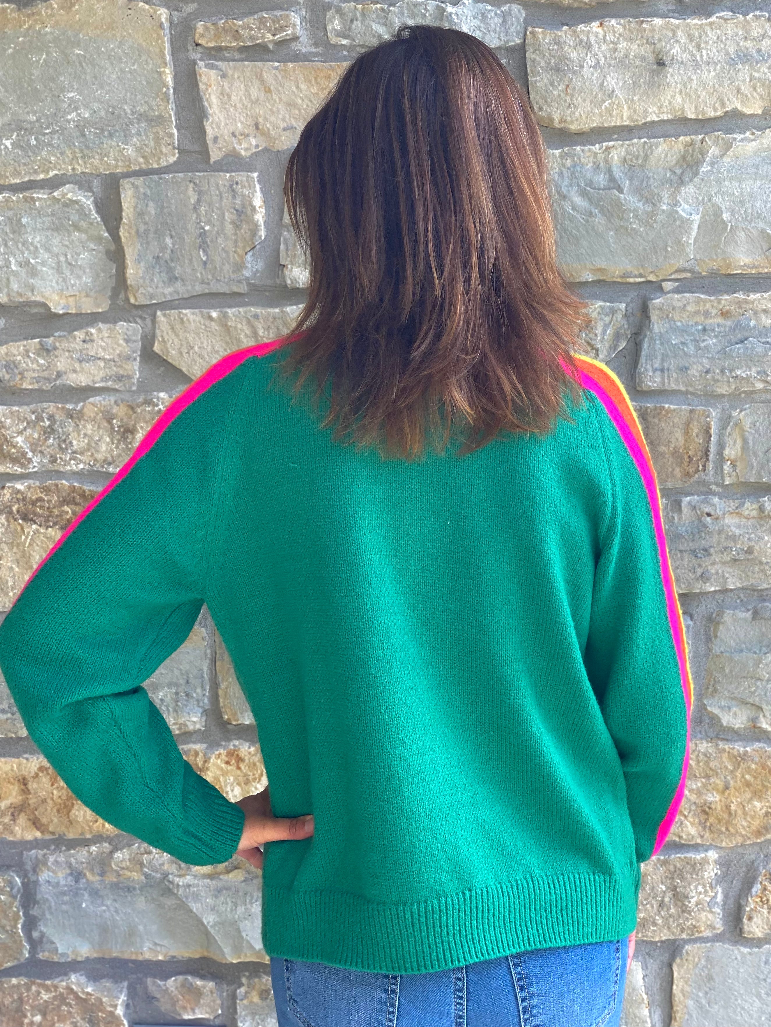 Retro Sweater - Green